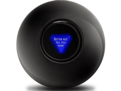 The magic 8 ball predicts a discouraging future